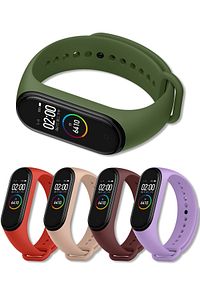 Xiaomi Mi Band 3 Ve 4 Uyumlu 5'li Kordon Seti ürün fotoğrafı
