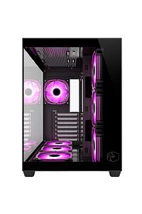 Prime V2 Tuş Kontrollü Rgb 7x120mm Fanlı Özel Vidasız Paneller Gaming Bilgisayar Kasası ürün fotoğrafı