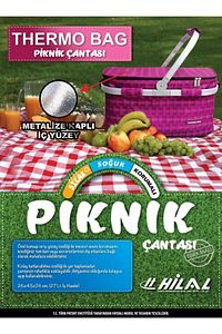 Piknik Çantası - Piknik Sepeti ürün fotoğrafı