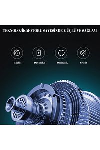 Şarjlı Işıklı Full Otomatik Yeni Nesil Tuz Karabiber Değirmeni Baharat Öğütücü ürün fotoğrafı