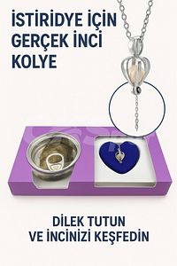 Istiridye Içinde Gerçek Inci Kolye ürün fotoğrafı