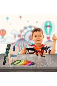 Pen 3 Boyutlu Kalem - Mavi ürün fotoğrafı