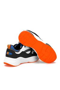 Beyaz Mavi Unisex Sneaker ürün fotoğrafı