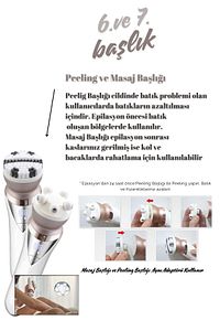 7 Başlıklı Süper Lüx Epilatör / Epilasyon (Yeni Versiyon) ürün fotoğrafı