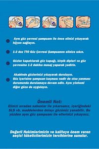 Göz Çevresi Şampuanı 45 ml 15 ml ürün fotoğrafı