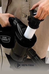 Provac P 5000 Cyclonic Elektrik Süpürgesi Siyah ürün fotoğrafı