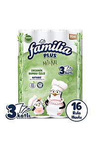 Plus Natural Penguen Gofrajlı 16'lı Havlu Kağıdı ürün fotoğrafı