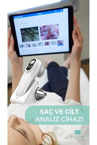 Saç Ve Cilt Kablosuz Analiz Cihazı ürün fotoğrafı