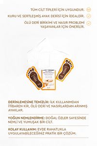 Miracle Foot Peeling Pack - Çorap Tipi Ayak Peeling Maskesi 2'li ürün fotoğrafı