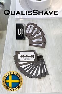 Qualis Shave U4 Full Metal Ustura 5 Adet Platinum Yaprak Jilet ürün fotoğrafı