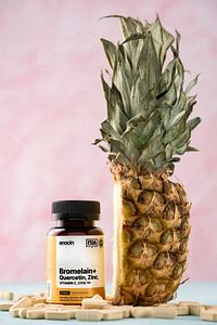 Bromelain Ananas +QUERCETİN +ZİNC + COQ-10 + VİTAMİN C SÜPER BROMELAIN FORMÜL ürün fotoğrafı