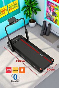 Irun New Koşu Bandı, Bluetooth Uygulamalı, 12km Hız, Uzaktan Kumanda, Sıvı Silikon Hediyeli ürün fotoğrafı