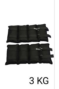 3 Kg × 2 Adet Toplam 6 Kg El Ayak Bilek Kas Güçlendiriçi Ağırlık Seti Kum Ağırlık Torbası ürün fotoğrafı