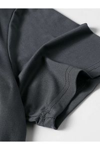 Füme Nasa Baskılı Süprem T-Shirt - Oversize Bisiklet Yaka Kısa Kol Tişört ürün fotoğrafı