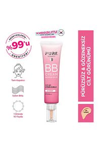 Bb Cream Spf50 Pa Ivory Gözenek Ve Leke Azaltıcı 30 ml ürün fotoğrafı