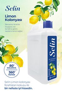 Limon Kolonyası 900 ml Bidon 2'li Set ürün fotoğrafı