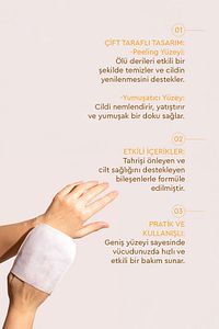 Strong Body Peeling Pad – Vücut Peeling Pad ürün fotoğrafı