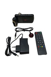 Tüplü Tv Uyumlu Scart Reciever Mini Göz Böcek Uydu ürün fotoğrafı