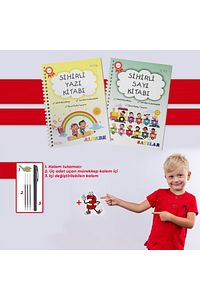 Eso Sihirli Yazı Ve Sayı Kitabı - Eğitici Ve Eğlenceli Aktivite Kitabı - Oluklu- (3-7 Yaş ) ürün fotoğrafı