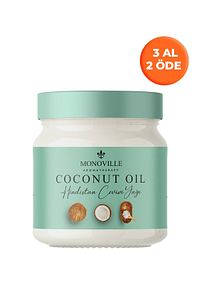 Hindistan Cevizi Yağı 200 ml Soğuk Sıkım %100 Saf ve Doğal (Coconut Oil) ürün fotoğrafı