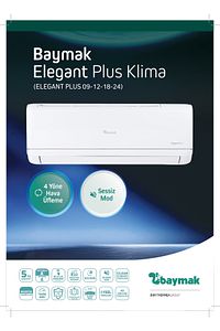 Elegant Plus 12.000 Btu Inverter Klima Duvar Tipi (MONTAJ DAHİL) ürün fotoğrafı