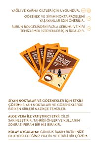 Nose Patch Siyah Nokta Ve Gözenek Için Temizleyici Burun Bandı 10'lu ürün fotoğrafı