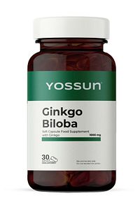 GINKGO BILOBA Ginkgo İçeren Yumuşak Kapsül Takviye Edici Gıda ürün fotoğrafı