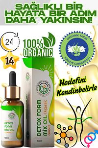 Organik Mix Oil Damla Bitkisel ürün fotoğrafı