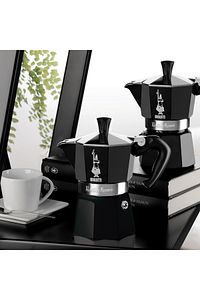 Moka Express Siyah 3 Cup ( Moka Express 3 Cup Black Aluminum Moka Pot) ürün fotoğrafı