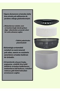 2 Adet 500 gr Nem Alıcılı Ve Rutubet Giderici Aparat Üçgen Naturel (TABLET DAHİL) ürün fotoğrafı