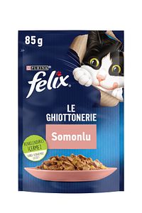 Somonlu Yaş Kedi Maması 26 Adet X 85 Gr. ürün fotoğrafı
