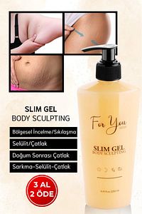 Slim Jel Inceltici - Sıkılaştırıcı-yağ Yakıcı–bölgesel Incelme-çatlak Karşıtı Ve Selülit Kremi (tek) ürün fotoğrafı