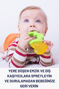 Hassas Bebek Yenidoğan Alkolsüz Dezenfektan Sprey Diş Kaşıyıcı Biberon Emzik Temizleyici 200ml ürün fotoğrafı