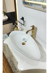 Seramik Lavabo Olive 74 Cm ürün fotoğrafı