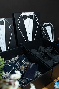 Büyük Boy Xxl-5 - Söz Nişan Bohça Kutusu - Damat Bohça Kutusu - Çeyiz Kutusu 5'li Set Mukavva Kutu ürün fotoğrafı