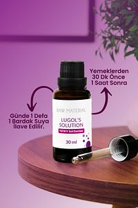 Raw Material Lugol's Solution Iyot %2 Damla 30 ml ürün fotoğrafı