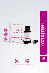 Raw Material Lugol's Solution Iyot %2 Damla 30 ml ürün fotoğrafı
