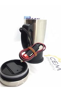 12v Termoslu Araç Su Isıtıcı Kettle Çay Kahve Oto ürün fotoğrafı