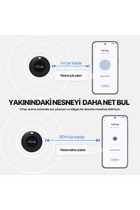 Lifemate Lifetag Android Google Lisanslı Akıllı Takip Cihazı - Siyah (SADECE ANDROID ILE UYUMLUDUR) ürün fotoğrafı