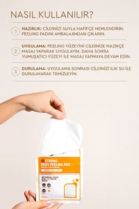 Strong Body Peeling Pad – Vücut Peeling Pad ürün fotoğrafı