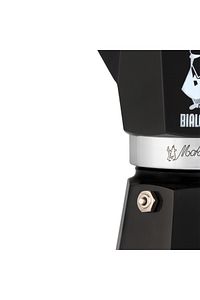 Moka Express Siyah 3 Cup ( Moka Express 3 Cup Black Aluminum Moka Pot) ürün fotoğrafı