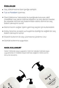 Saç Dökülmesi Bakım Şampuanı At Kuyruğu Özlü Tuzsuz Kolajen Ve Keratin Katkılı 500 ml ürün fotoğrafı