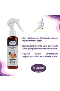 Gallipoli Lavender Lavantalı Pet Tüy Açıcı Kene Ve Pire Önleyici Kolay Taranma Ve Tüy Bakım Spreyi ürün fotoğrafı