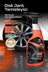 Disk & Jant Temizleyici Sprey 600ml – Balata Tozu, Pas Ve Yağ Lekeleri Için En Etkili Çözüm ürün fotoğrafı