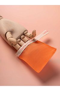 Yavruağzı Yüz Kesesi Floş Ipek Peeling Eldiveni Hassas Ciltler Için 1 Adet ürün fotoğrafı