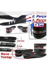 Boy Uzatıcı Taban Hava Yastıklı Gizli Tabanlık Ayakkabı Topuk Boy Uzatma Tabanı 7 Cm ürün fotoğrafı