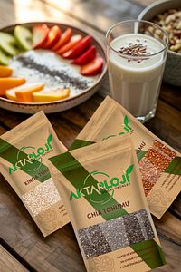 100 gr Chia + 100 gr Kinoa + 100 gr Keten Tohumu ürün fotoğrafı