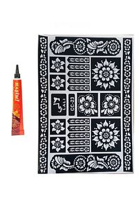 Hint Kınası Kırmızı 25 G Tüp Ve Berra Desen A4 Cc-23 ürün fotoğrafı