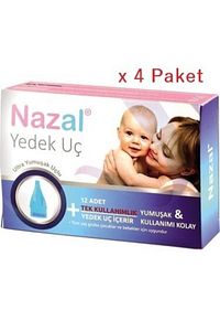 Rhinobebe / Nazal Burun Aspiratör Uyumlu Yedek Uç 4 Kutu Mükemmel Uyumlu ürün fotoğrafı
