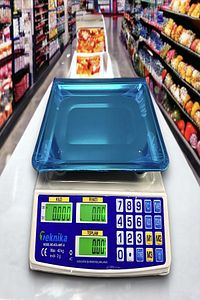 Market Pazarcı Ve Kasap Terazisi 40 Kg Kapasiteli Elektronik Dijital Şarjlı Tartı ürün fotoğrafı